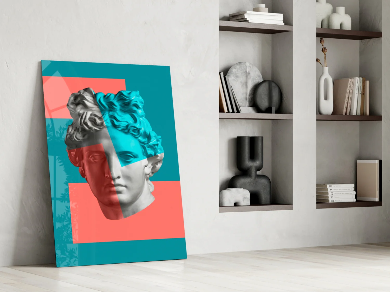 Sculpture Glass Wall Art - Image 6