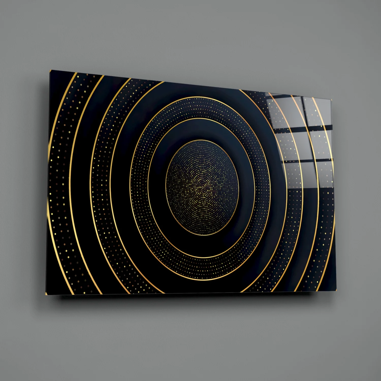 Circle Glass Wall Art - Image 2
