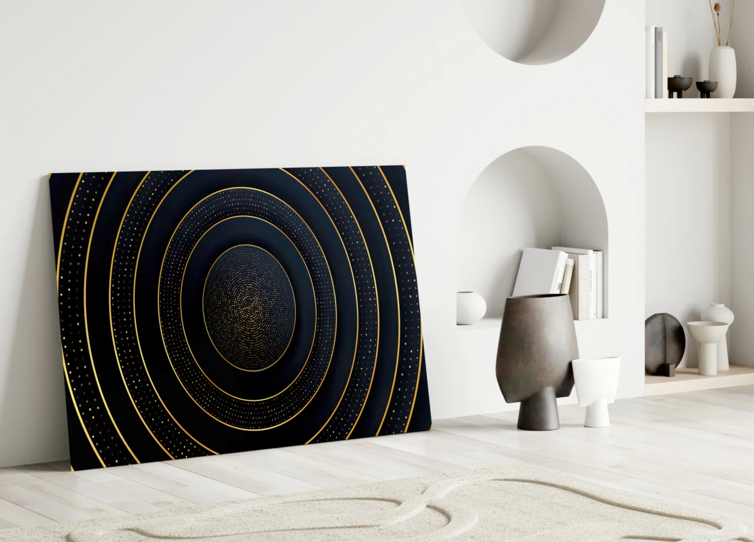 Circle Glass Wall Art - Image 3