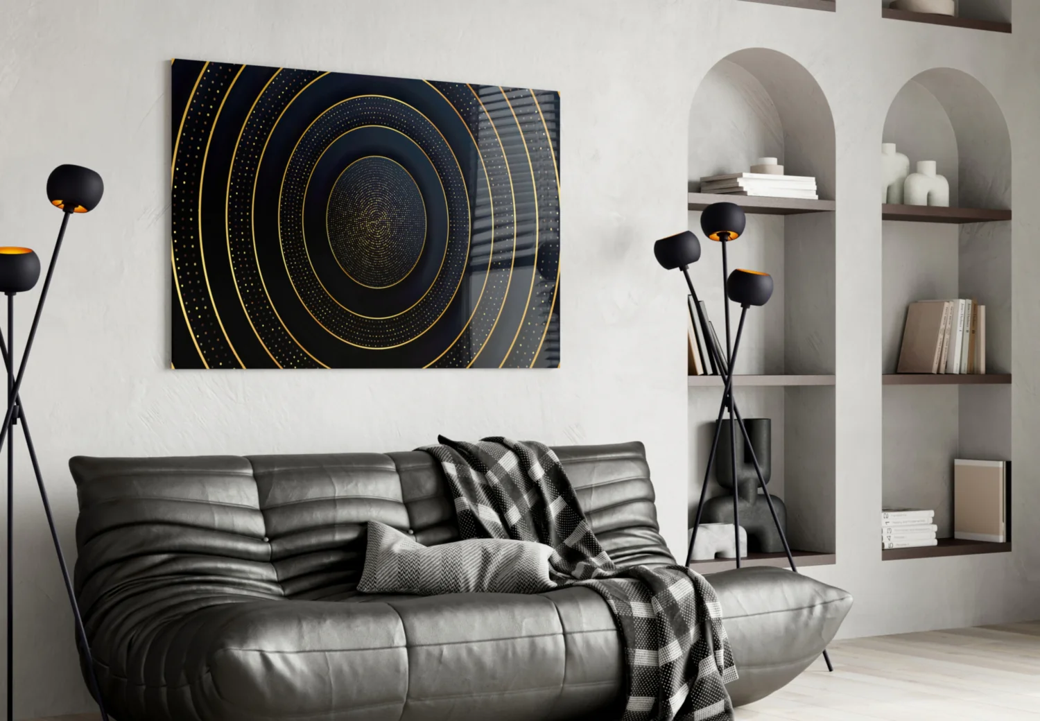 Circle Glass Wall Art - Image 4