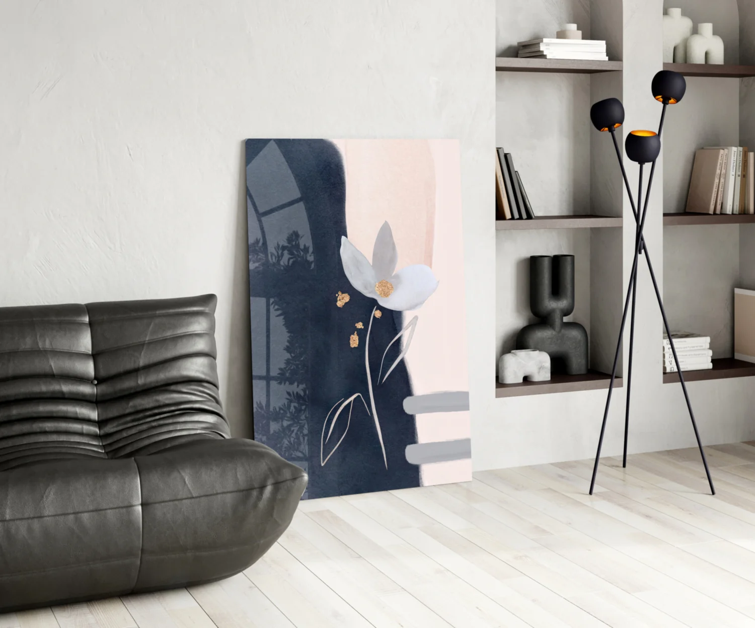 Flower Glass Wall Art - Image 5