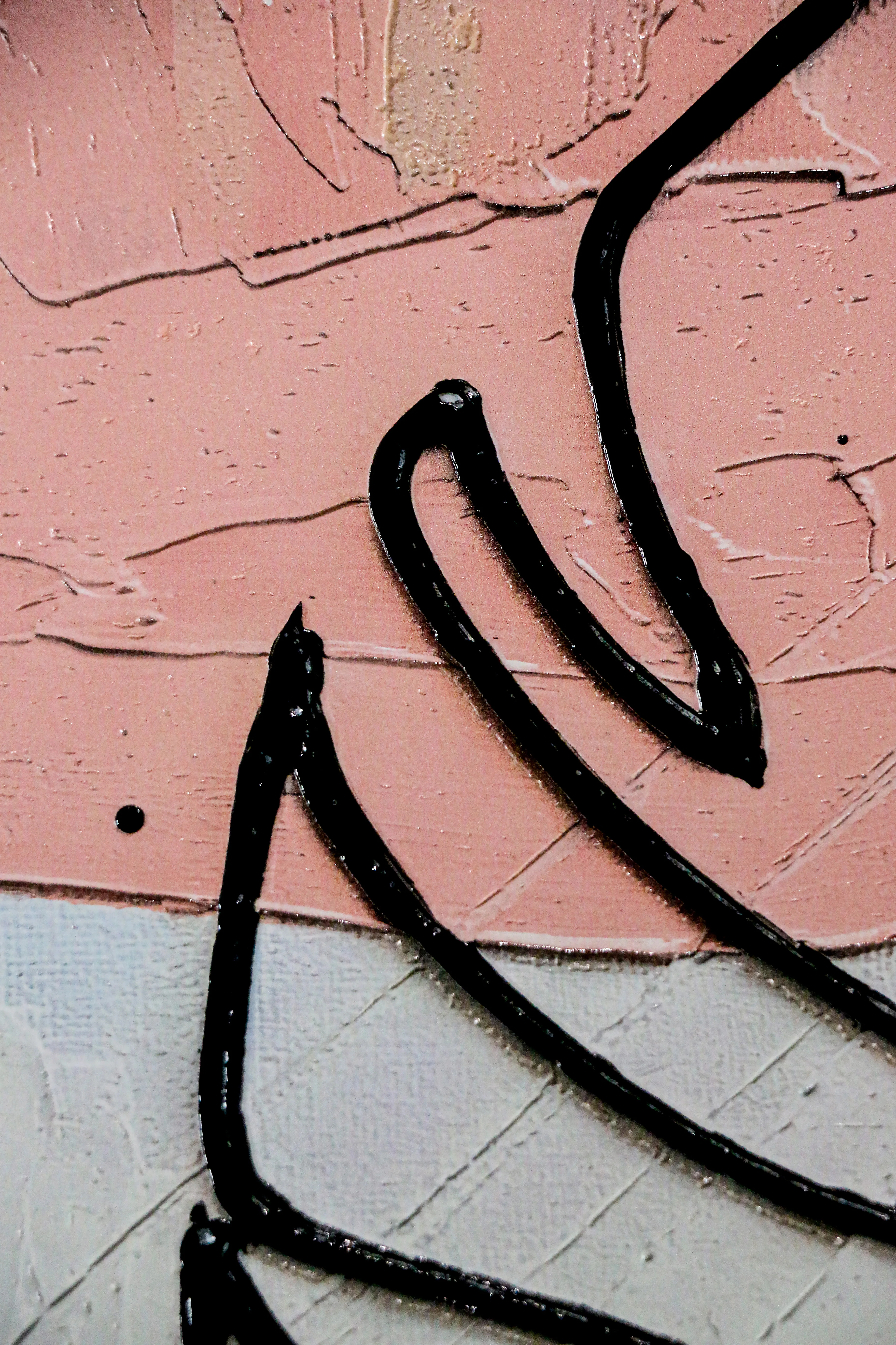 Pastel Tropic Silhouette — 3D Haptic Embossed High-Gloss Luxury Wall Art - Image 2