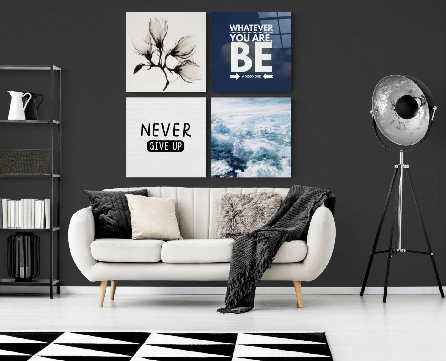 Motivation Quadro Glass Wall Art - Image 4