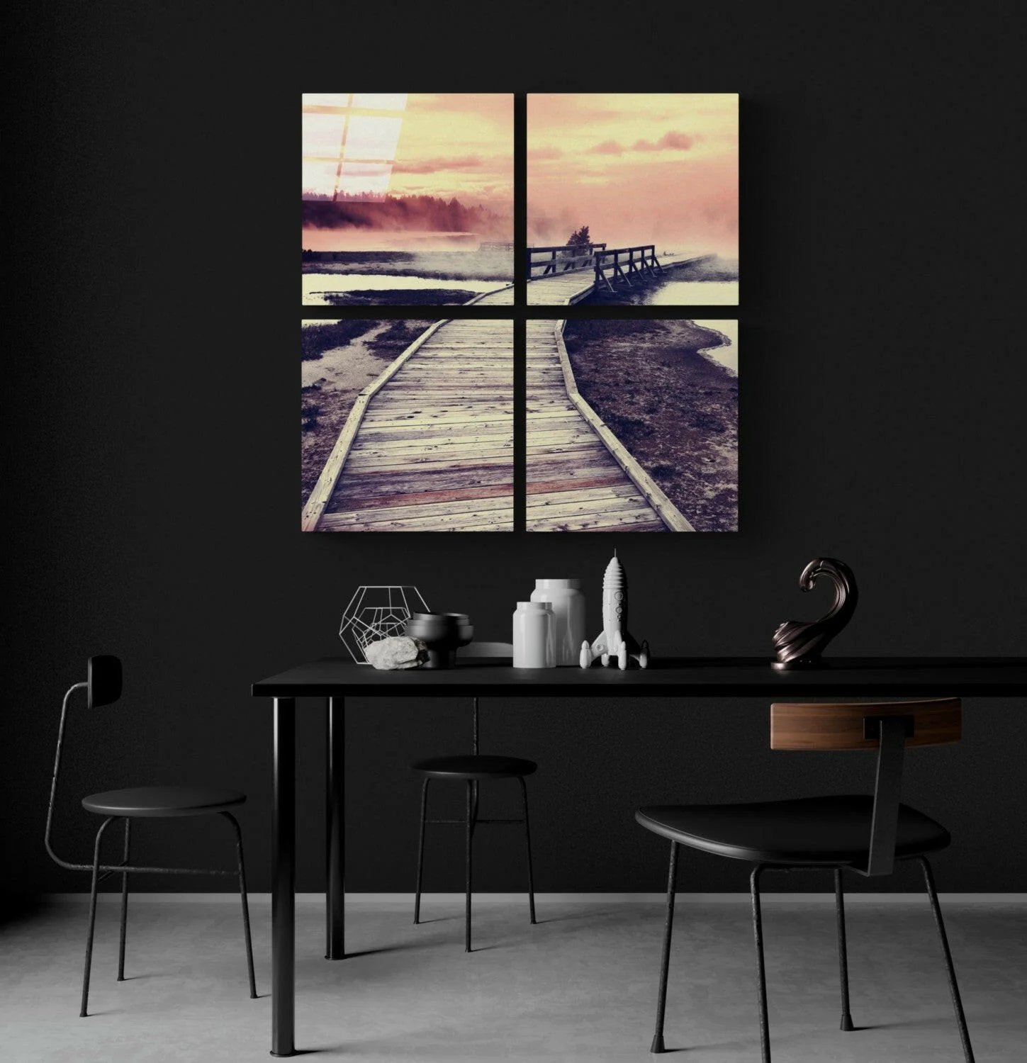 Scaffolding Quadro Glass Wall Art - Image 4