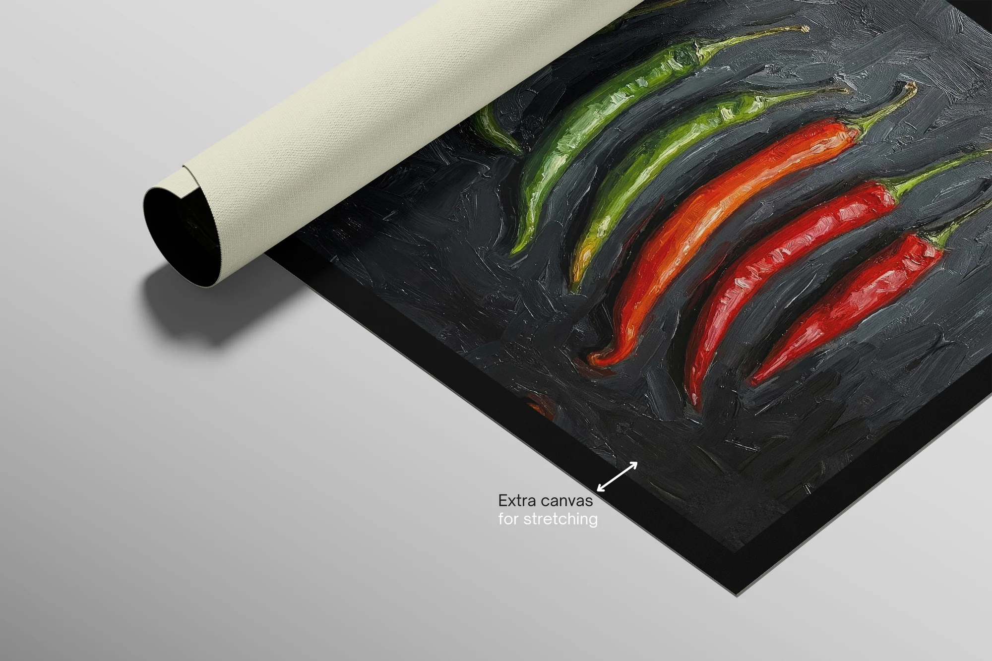 Radiant Spice Spectrum — 3D Haptic Embossed High-Gloss Luxury Wall Art - Image 9
