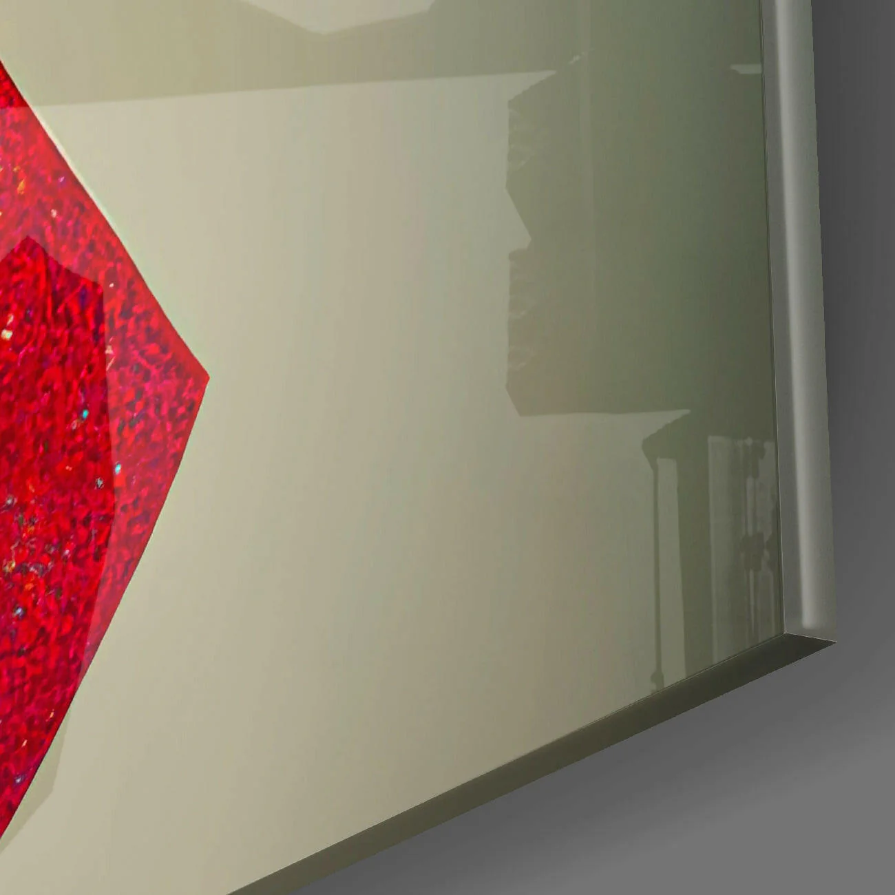 Colored Man Glass Wall Art  || Designers Collection - Image 4