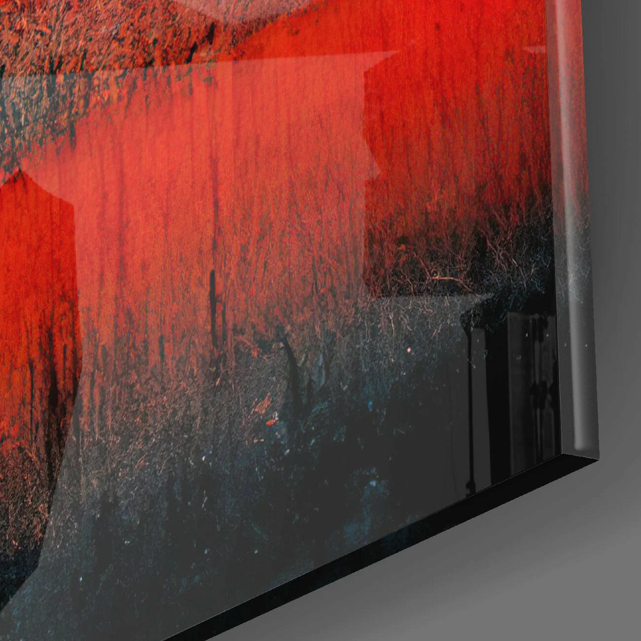Monkeys' Home Glass Wall Art  || Designer Collection - Image 4