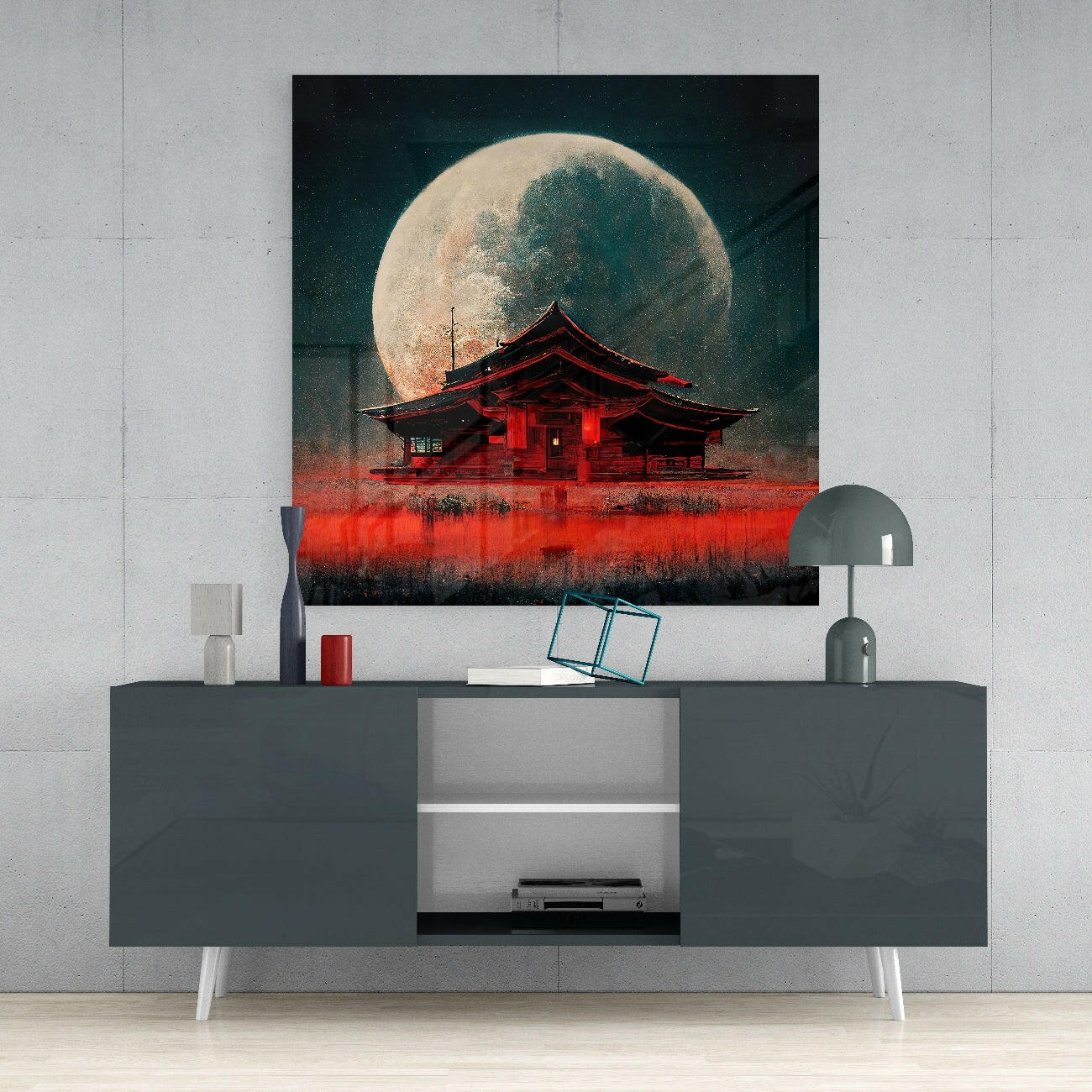 Monkeys' Home Glass Wall Art  || Designer Collection - Image 5