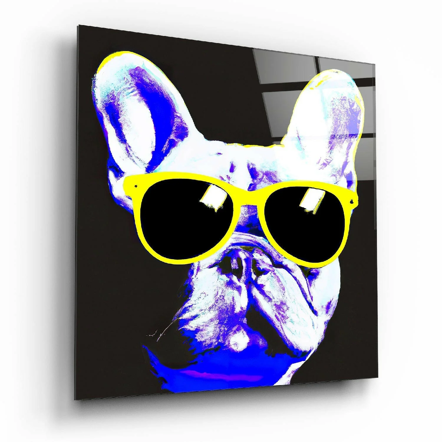 Cool Dog Glass Wall Art  || Designers Collection - Image 2
