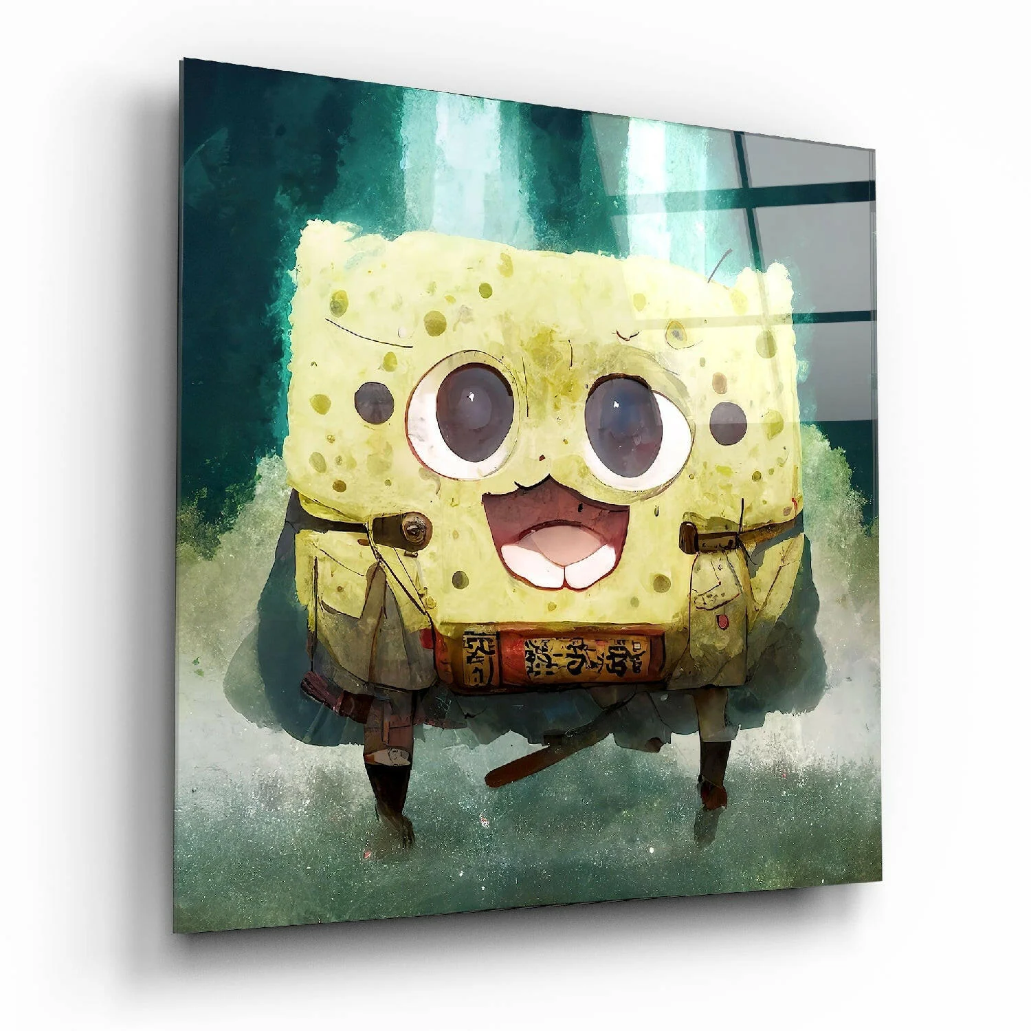 Sponge  Glass Wall Art  || Designer Collection - Image 2