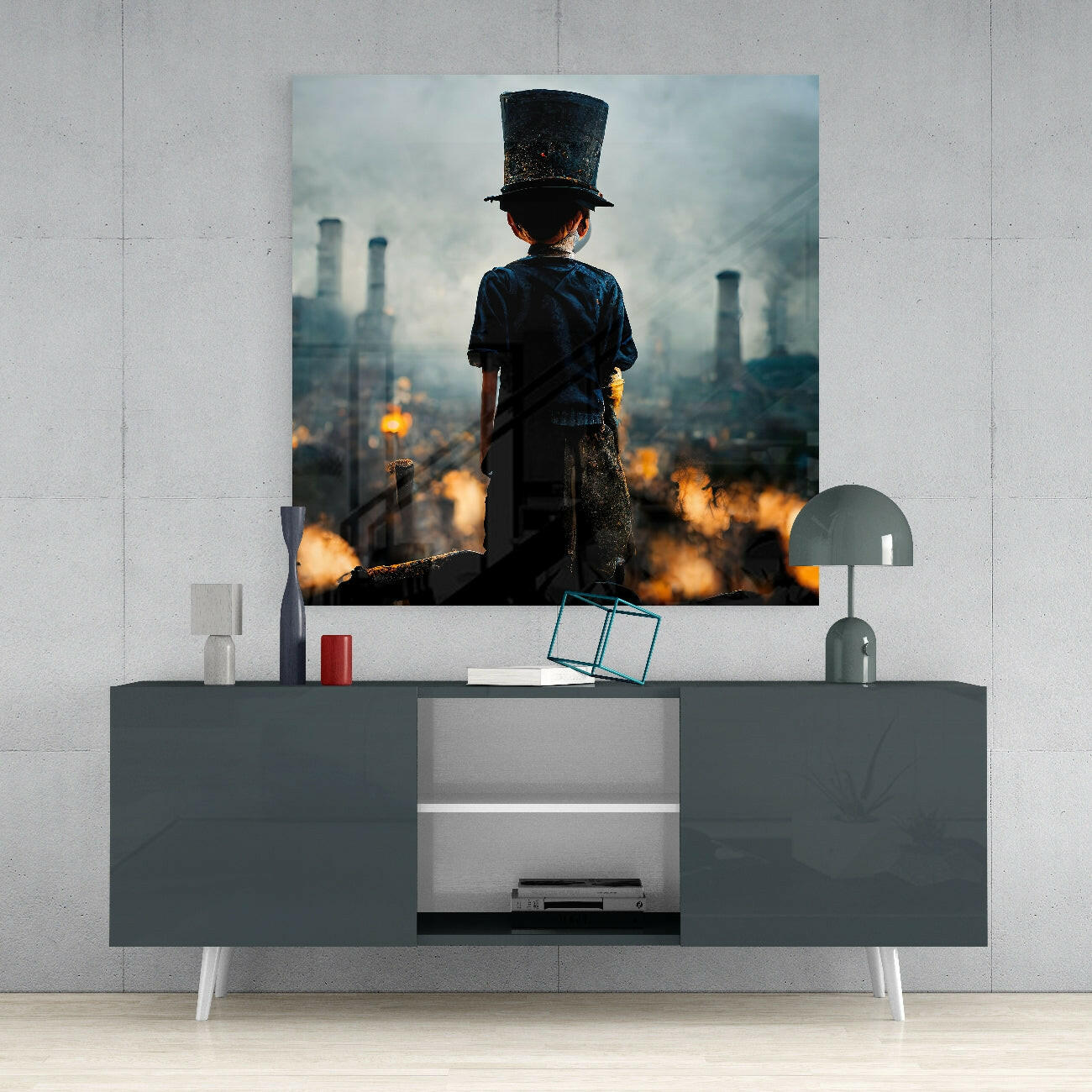 Survivor Glass Wall Art || Designer Collection - Image 5