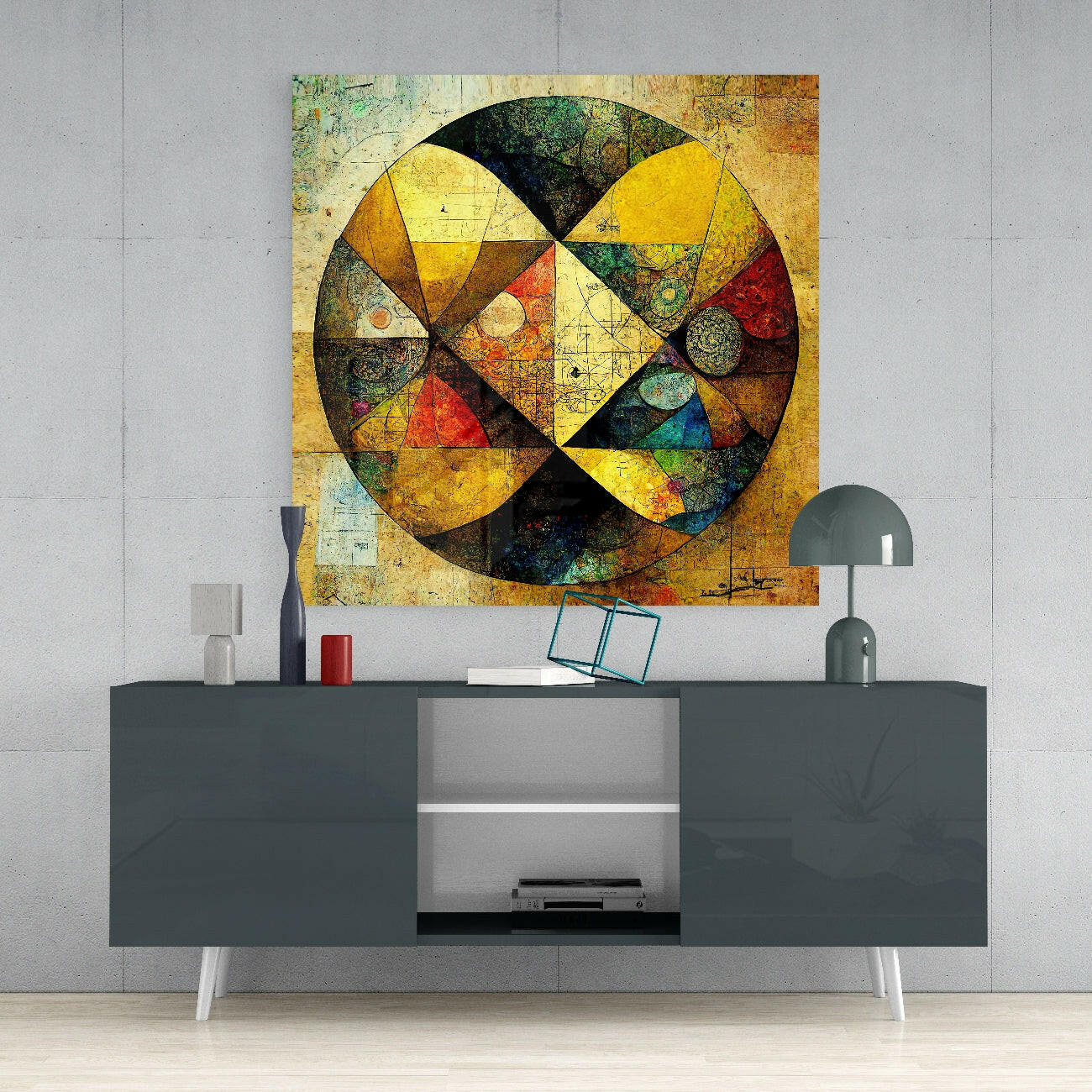 Sphere Glass Wall Art  || Designer Collection - Image 4