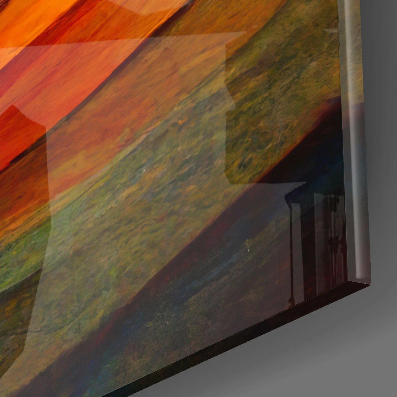 Flow Glass Wall Art  || Designers Collection - Image 3