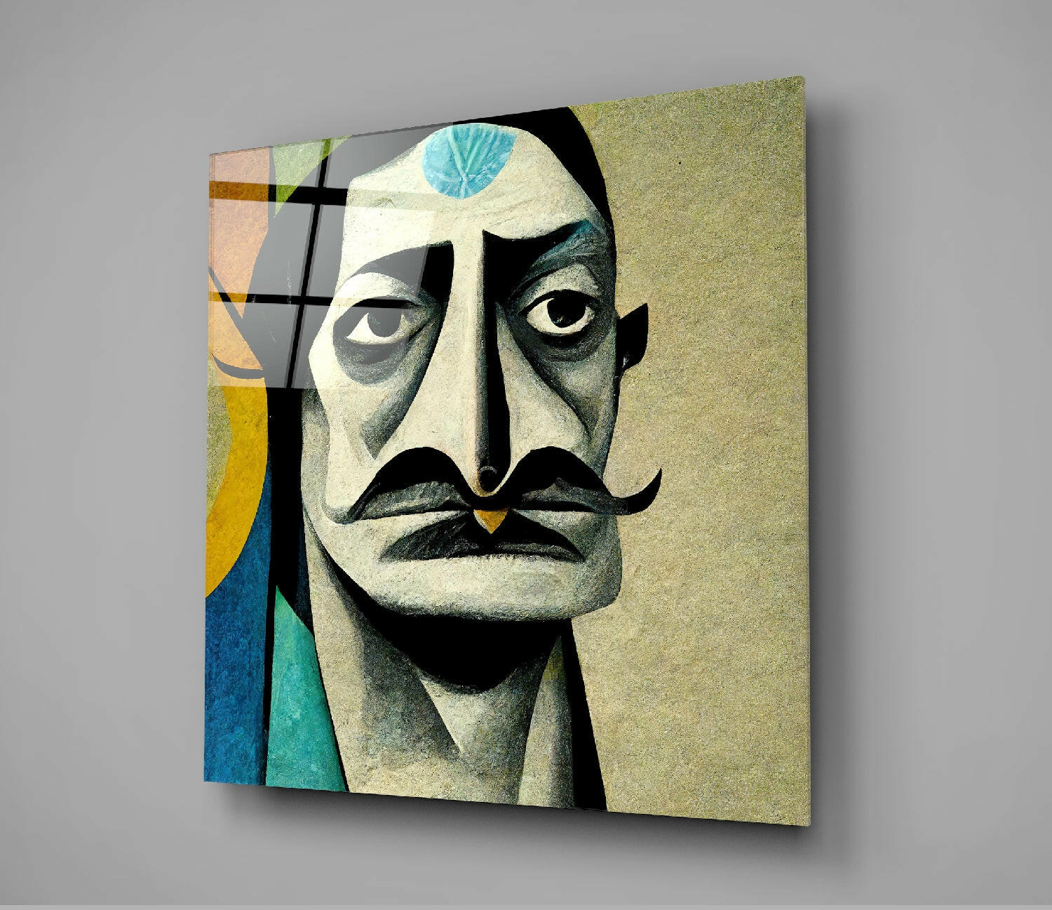 Salvador Glass Wall Art || Designer Collection - Image 2