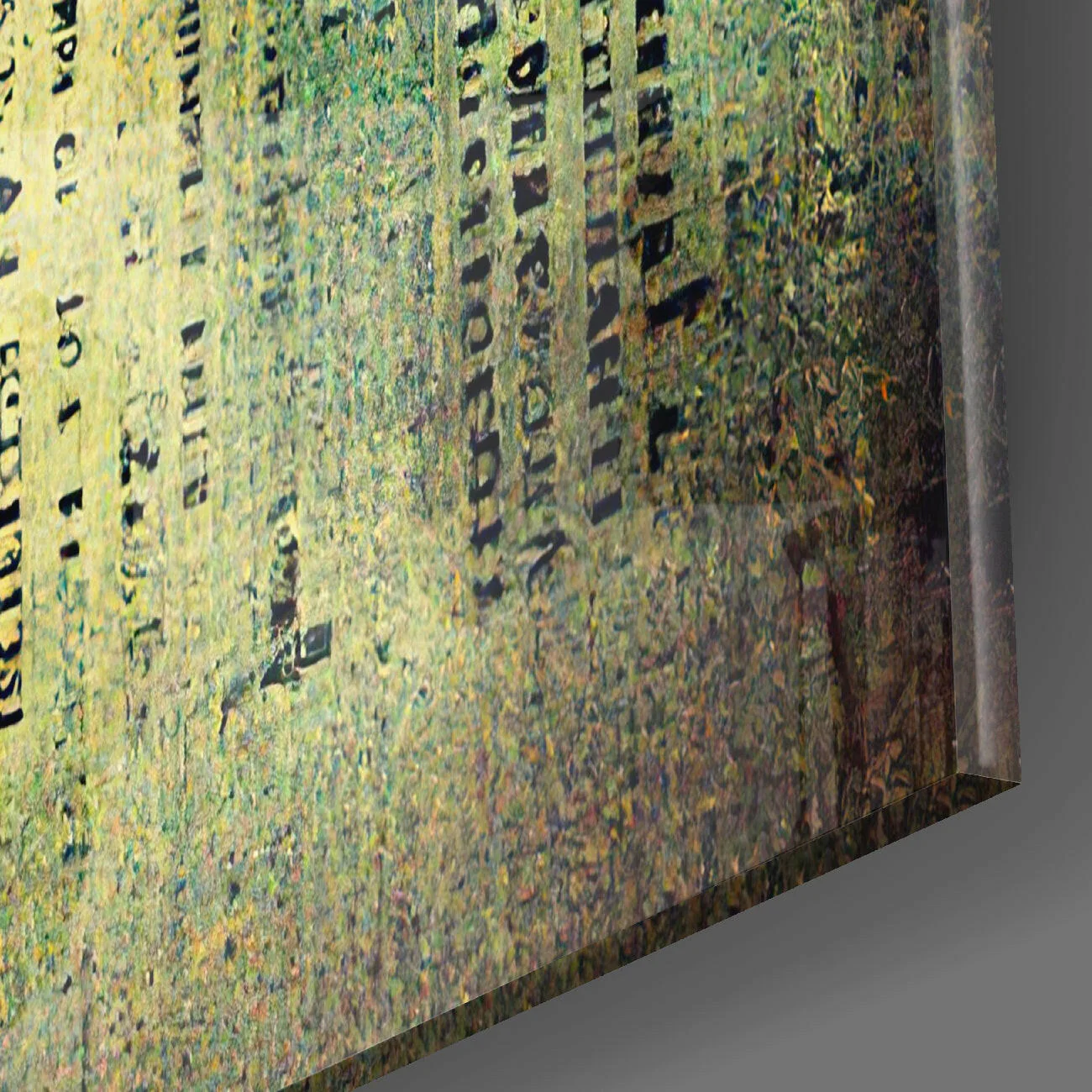Lost Alphabet Glass Wall Art  || Designer Collection - Image 3