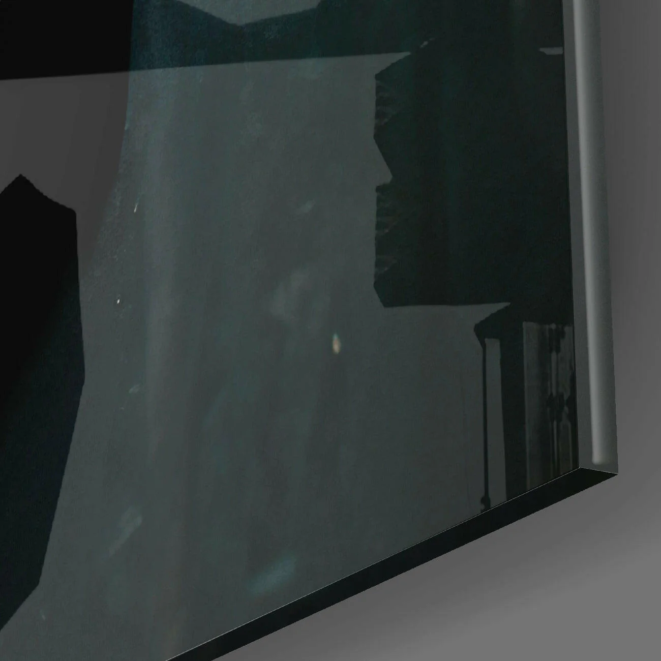 The Beak Behind the Masks Glass Wall Art  || Designer Collection - Image 3