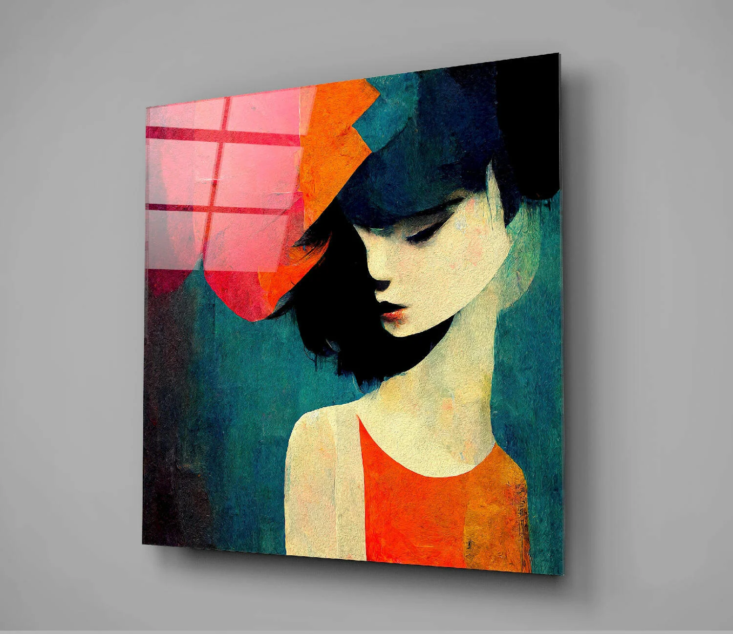 Saddness Glass Wall Art || Designer Collection - Image 2