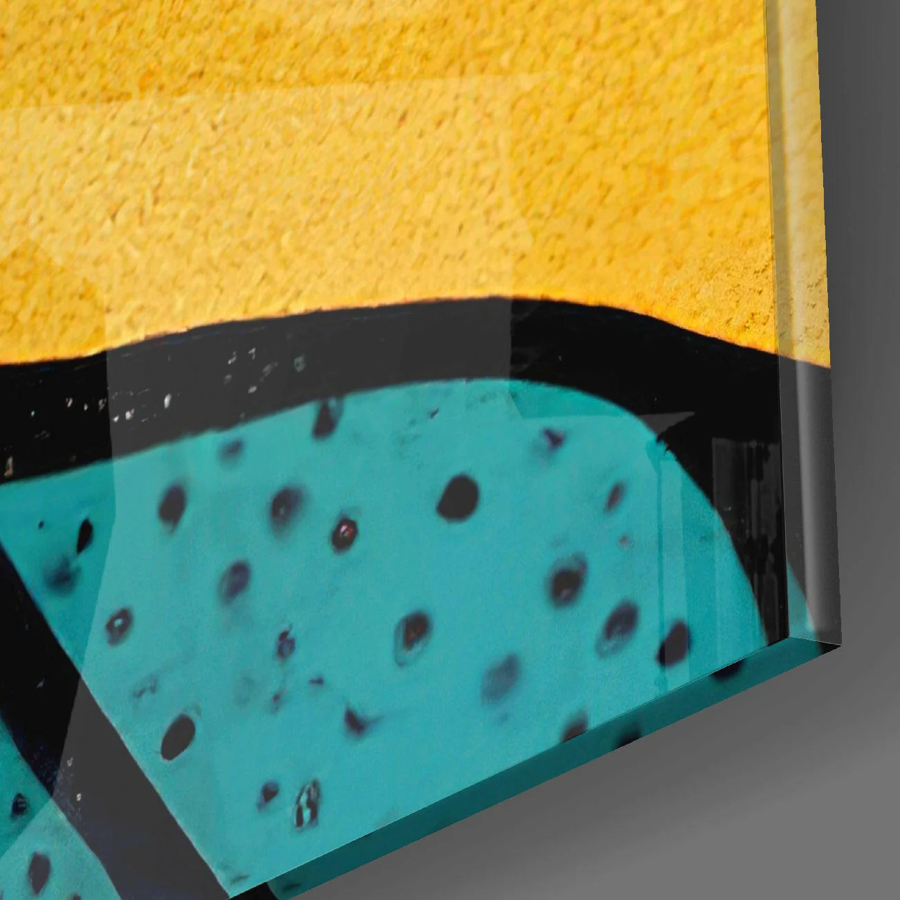 Ms. Cat Glass Wall Art  || Designer Collection - Image 3