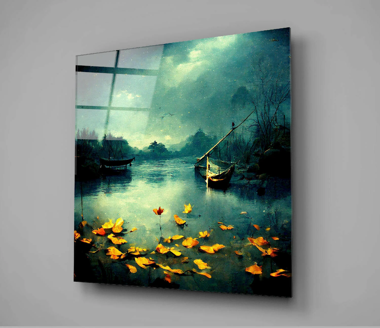 Autumn Glass Wall Art  || Designers Collection - Image 2