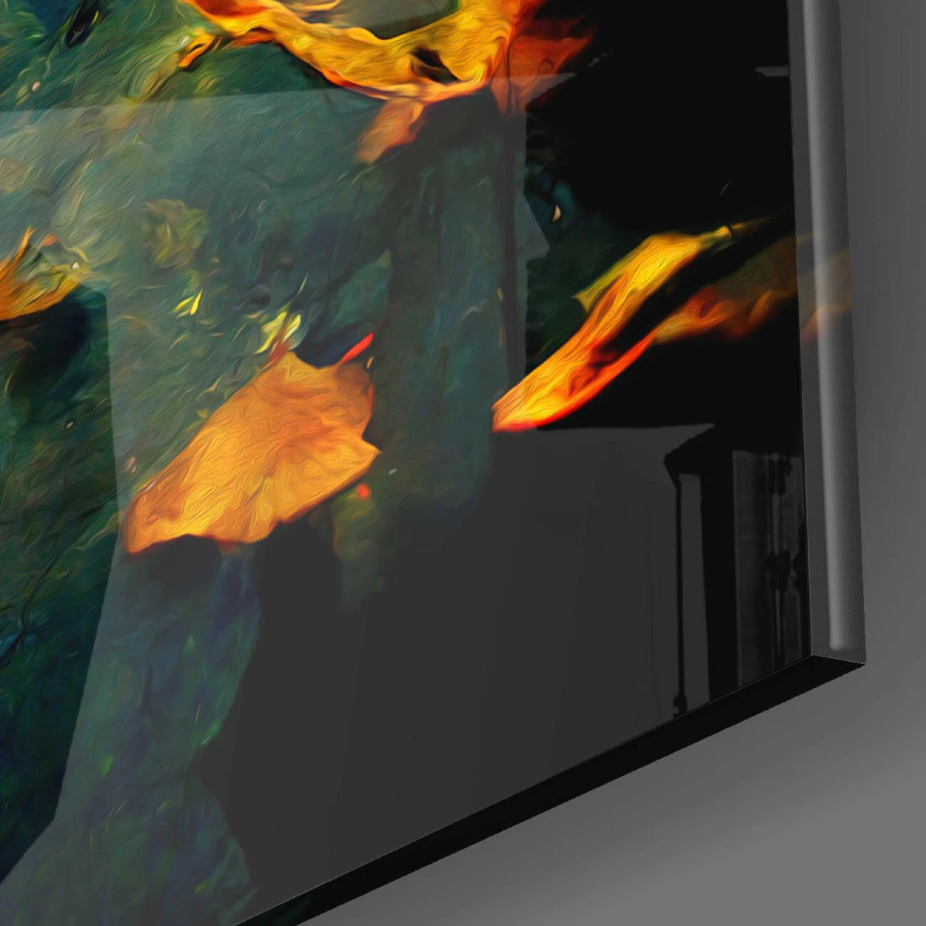 Autumn Glass Wall Art  || Designers Collection - Image 3
