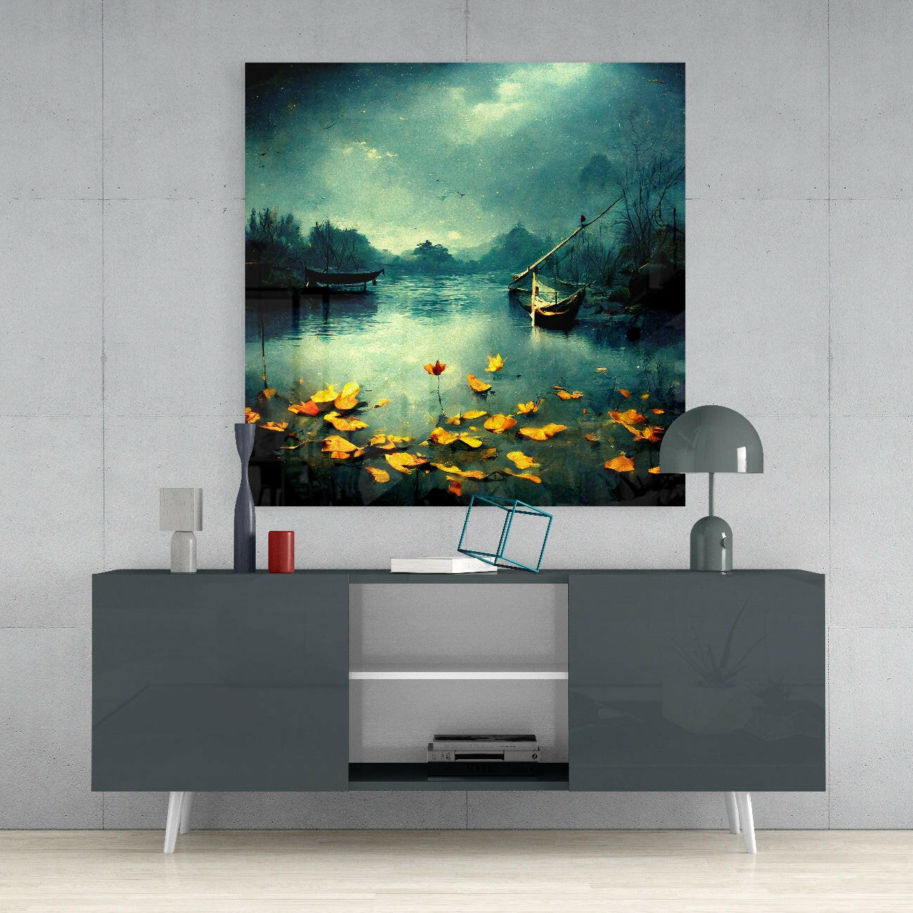 Autumn Glass Wall Art  || Designers Collection - Image 4