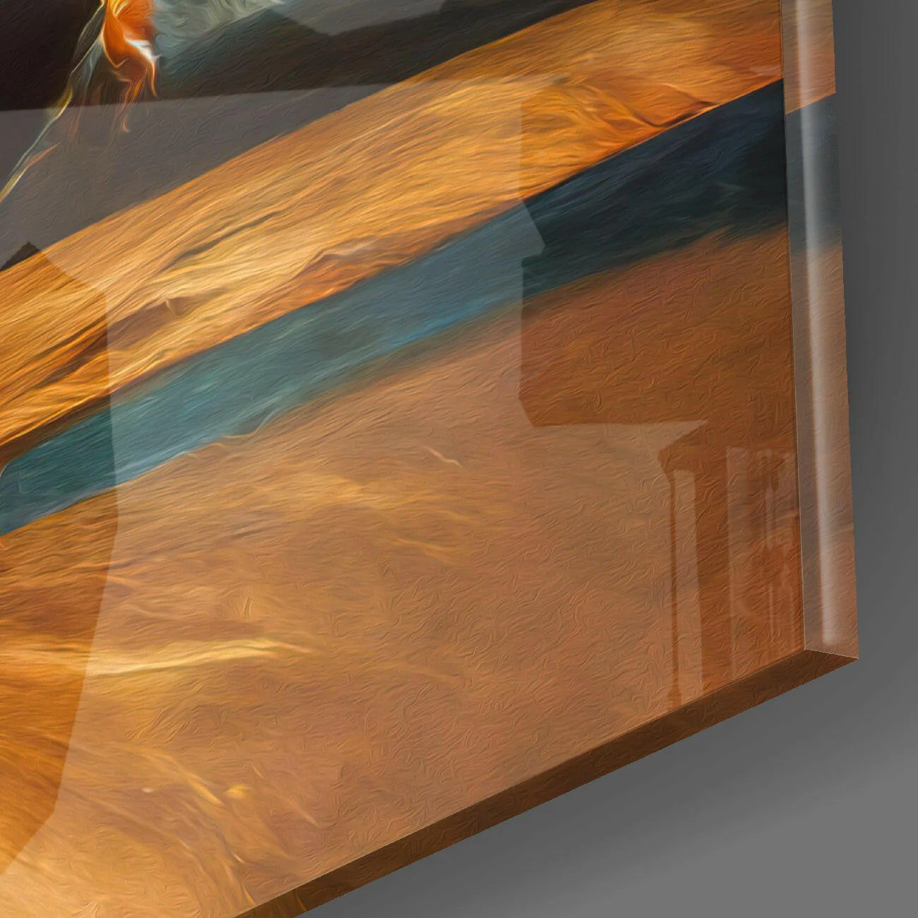 Meditation Glass Wall Art || Designer Collection - Image 3