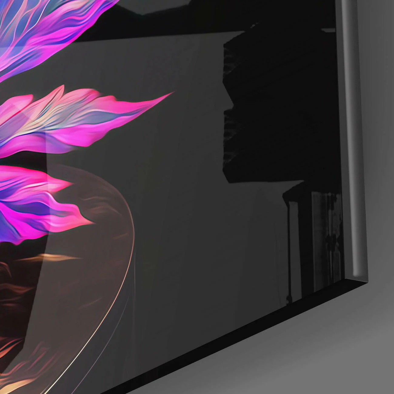 Dragon's Anger Glass Wall Art || Designers Collection - Image 3