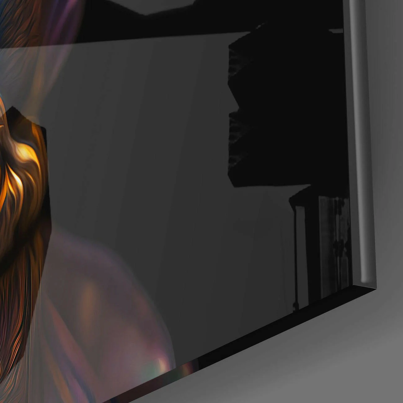Dragon's Roar Glass Wall Art  || Designers Collection - Image 3