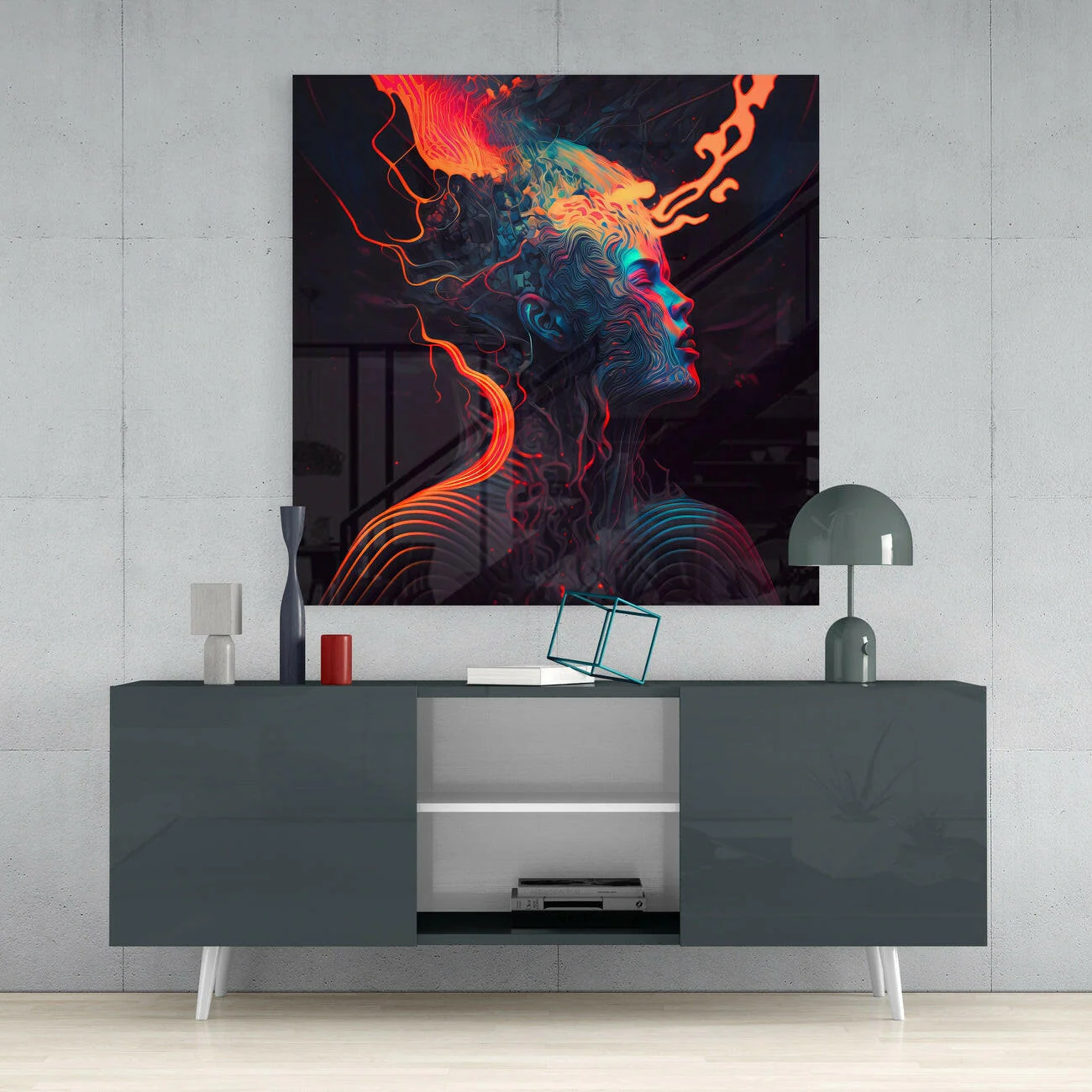 Be the Music Glass Wall Art  || Designers Collection - Image 4