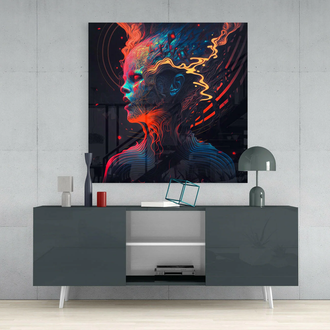 Be the Music Glass Wall Art || Designers Collection - Image 4