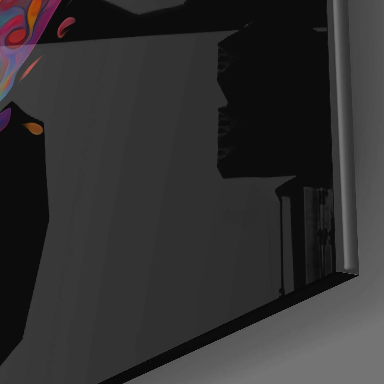 Peace Glass Wall Art  || Designer Collection - Image 3