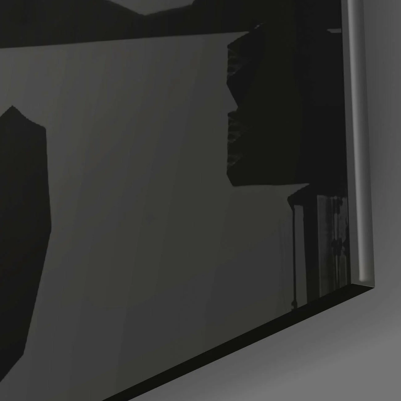 Ying and Yang Glass Wall Art  || Designer Collection - Image 3