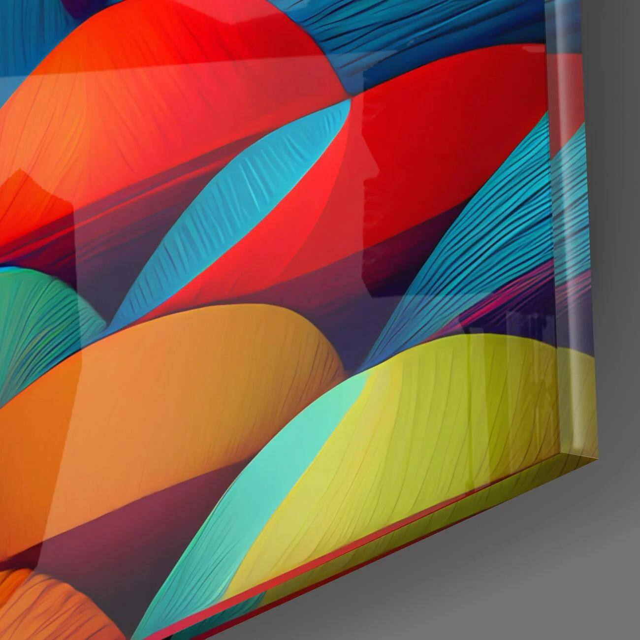 Lips Glass Wall Art || Designer Collection - Image 3