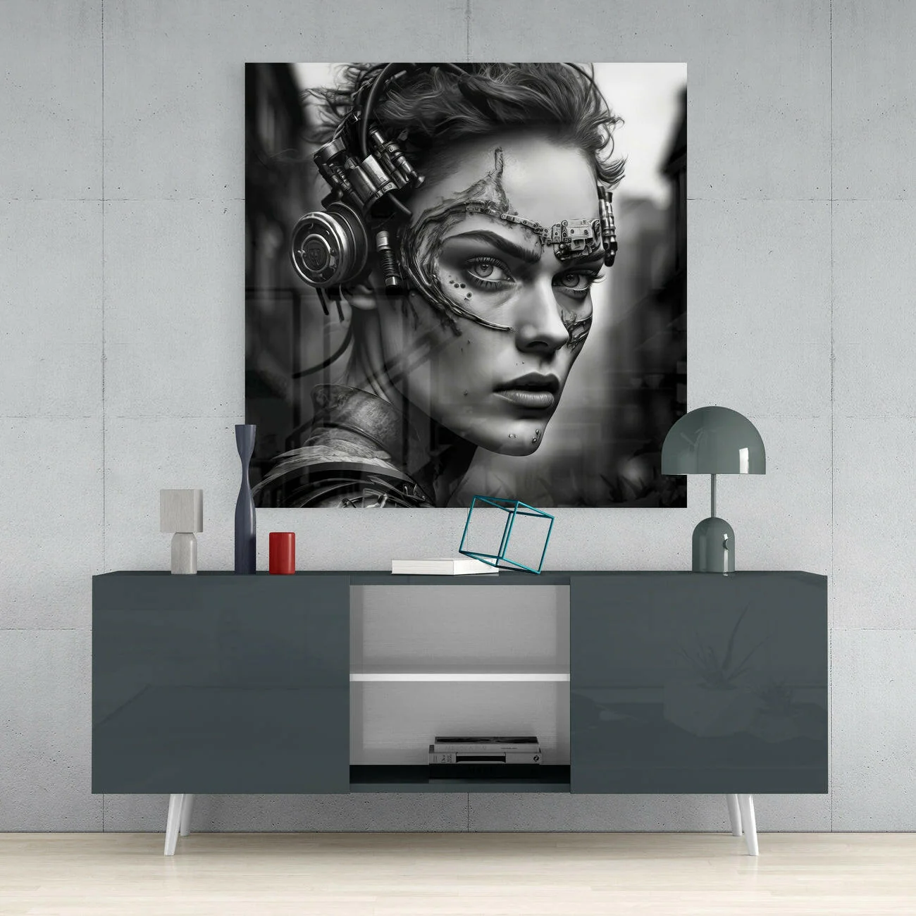 Woman Warrior Glass Wall Art  || Designer Collection - Image 4
