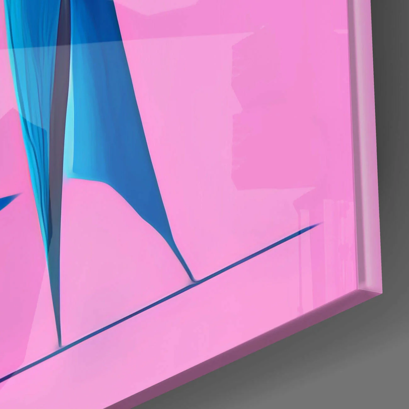 Picasso's Mind Glass Wall Art || Designer Collection - Image 3