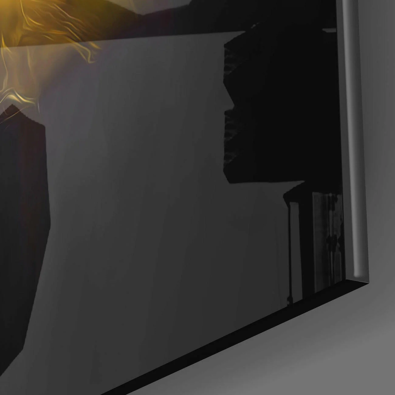 Me Flying Glass Wall Art  || Designer Collection - Image 3
