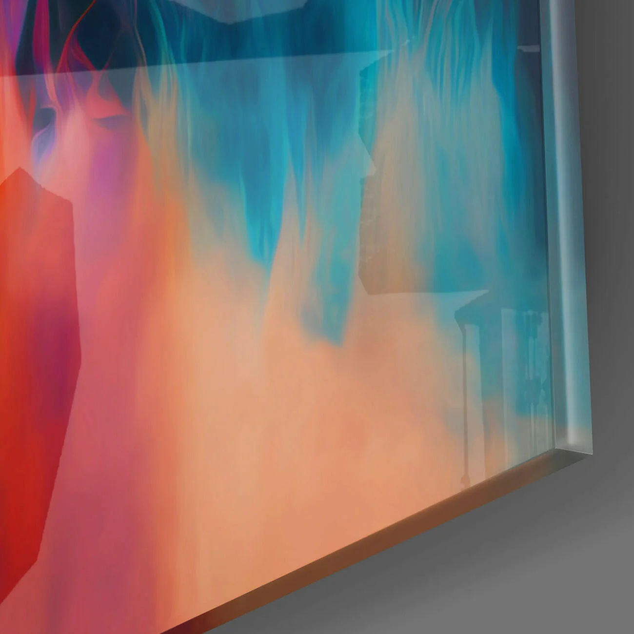 Smoked Thoughts Glass Wall Art || Designer Collection - Image 3