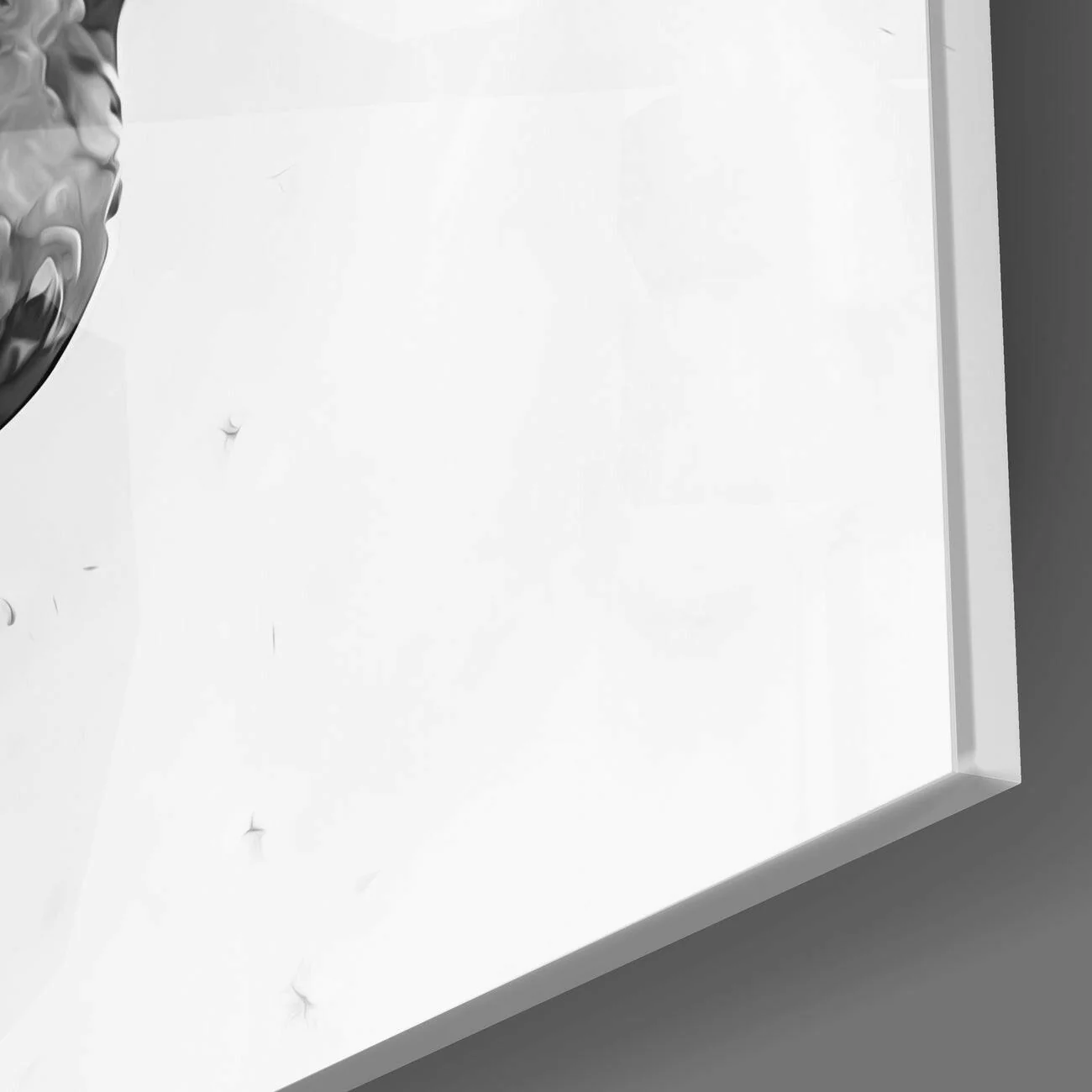 Smoked Thoughts Glass Wall Art || Designer Collection - Image 3