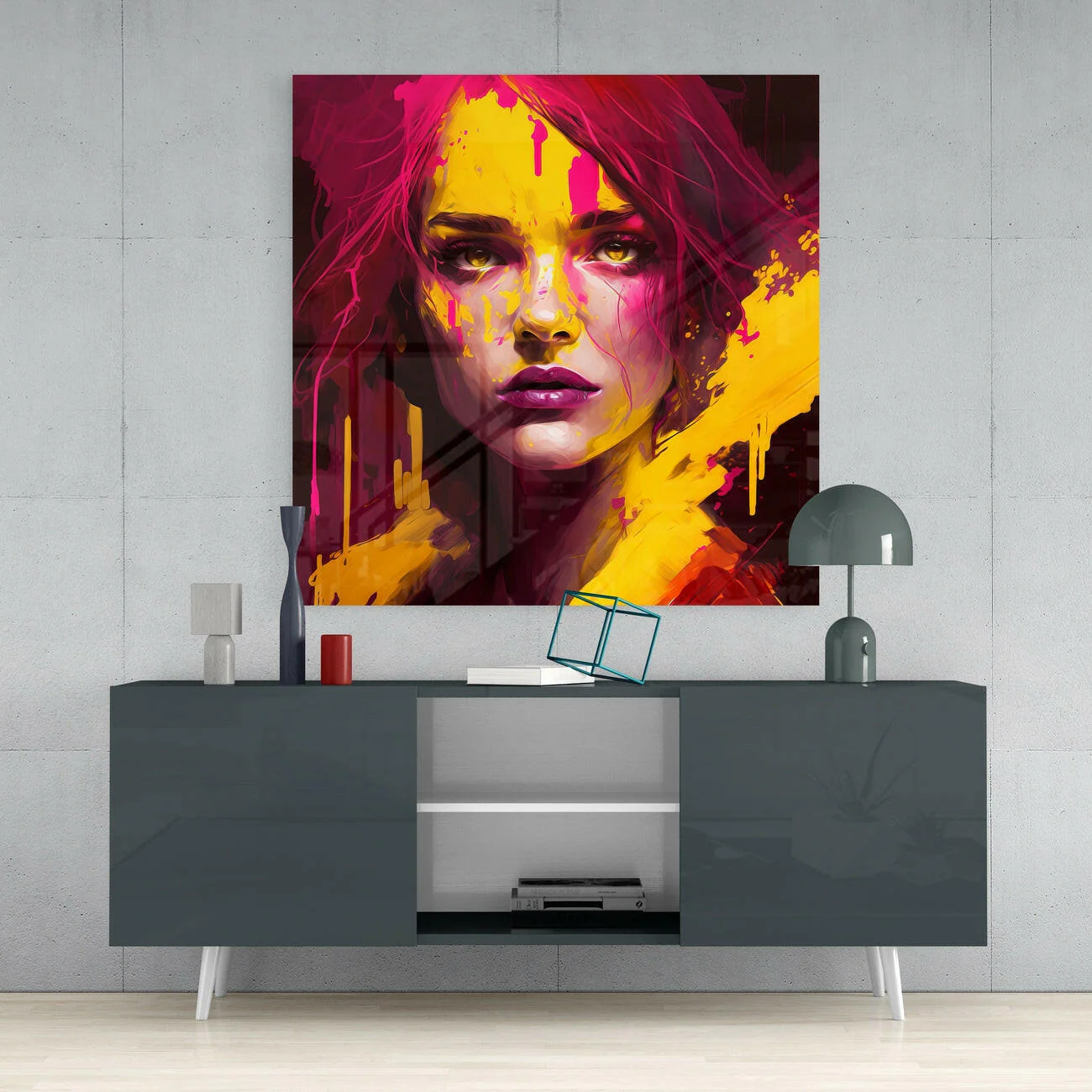 She Glass Wall Art  || Designer Collection - Image 4
