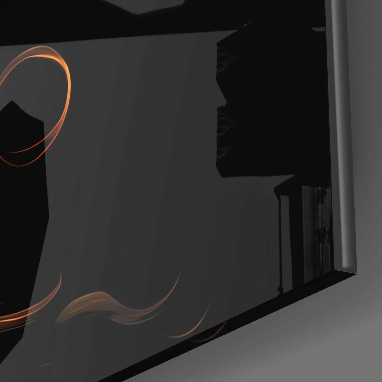 The Wrath of the Woman Glass Wall Art || Designer Collection - Image 3