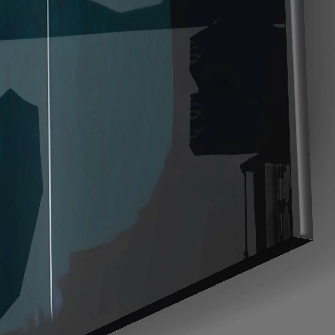 Butterfly Thoughts Glass Wall Art  || Designers Collection - Image 3