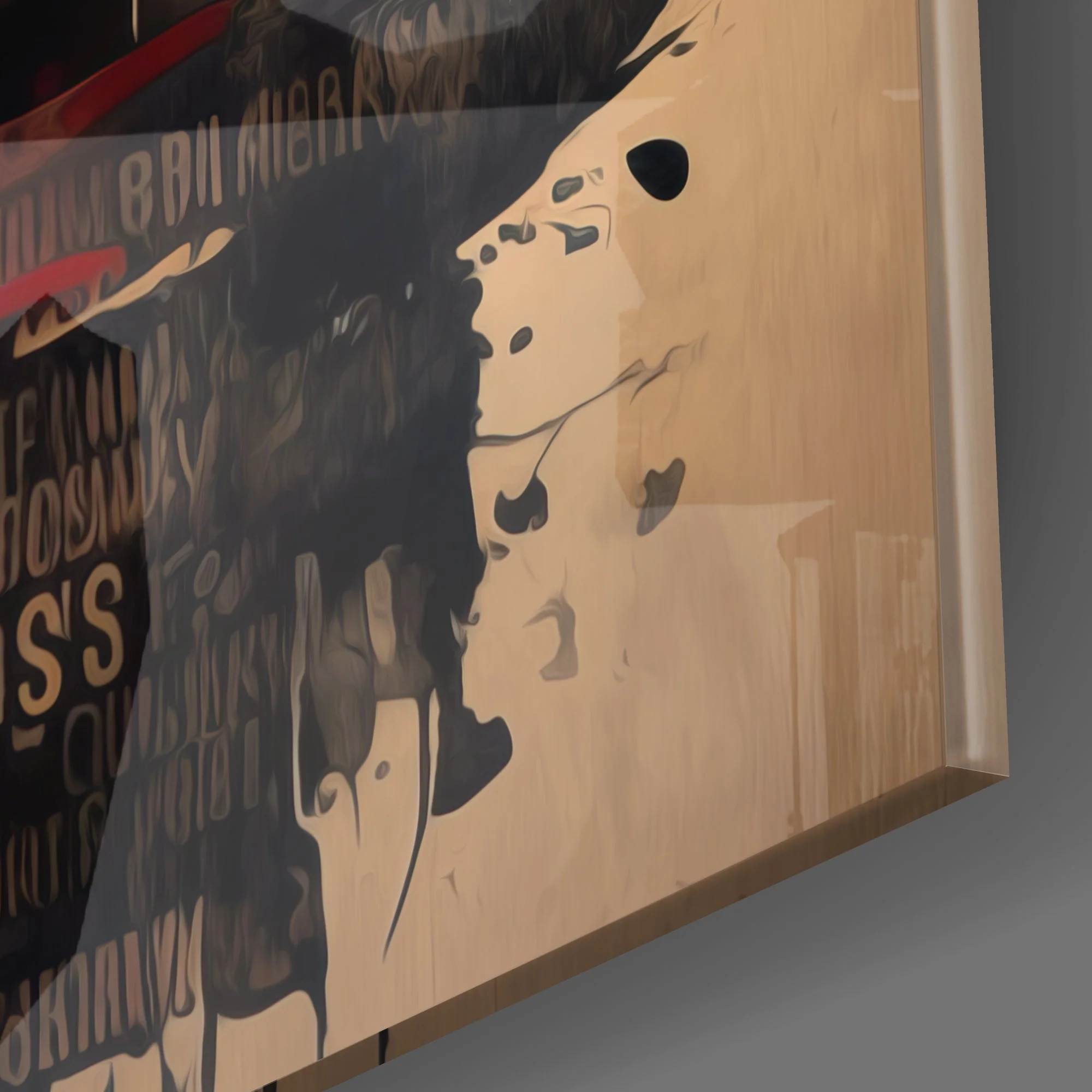 Woman Glass Wall Art  || Designer Collection - Image 3