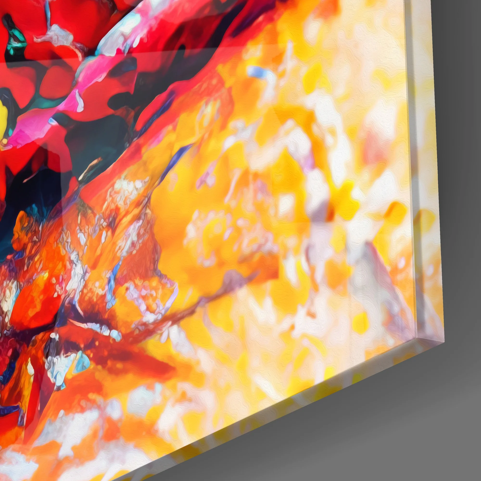 Lips Glass Wall Art || Designers Collection - Image 3