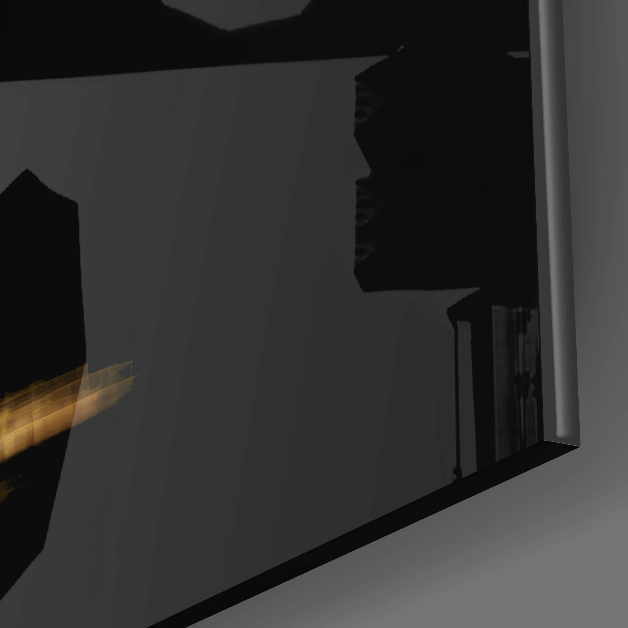Flame Dancer Glass Wall Art || Designers Collection - Image 3