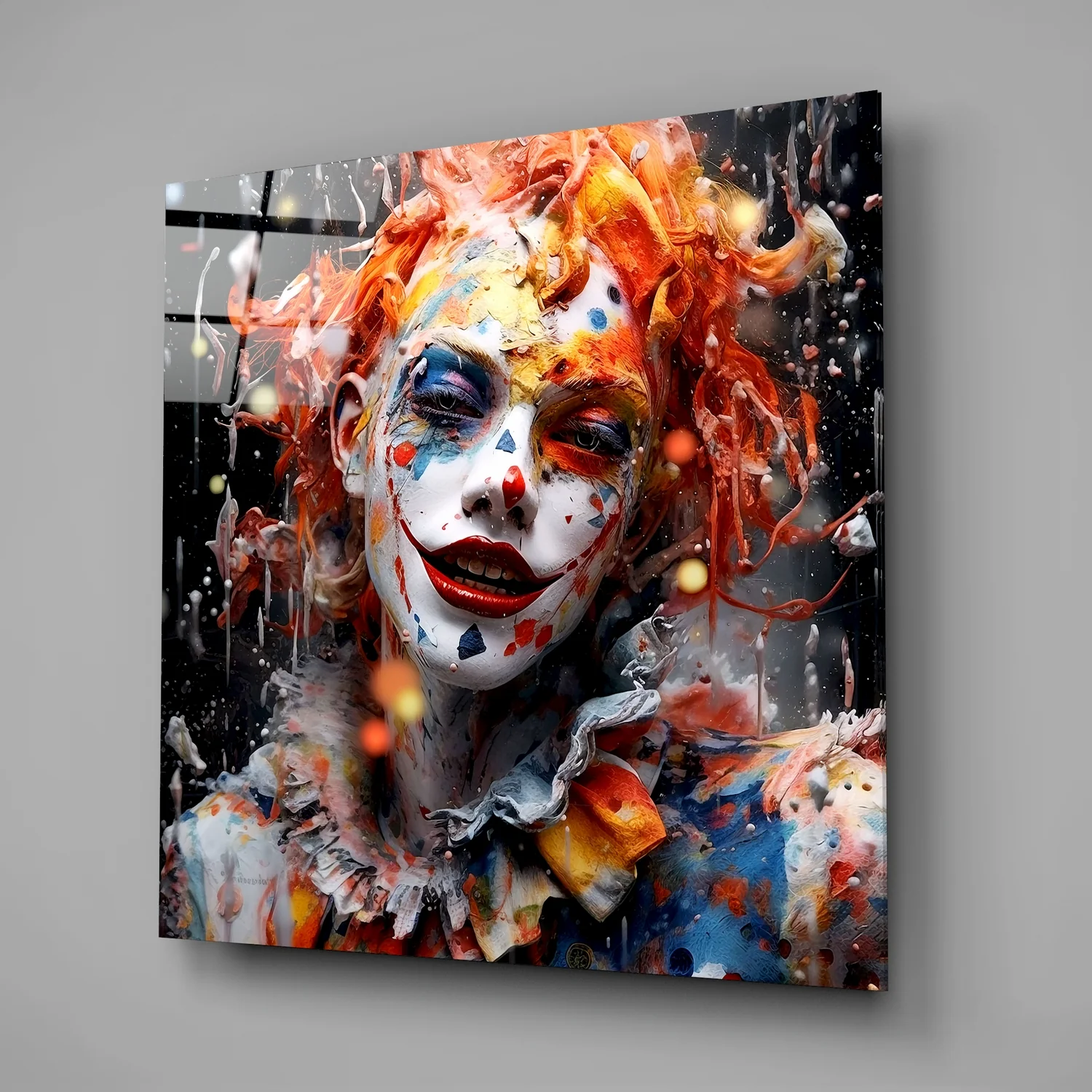 Clown Glass Wall Art - Image 2