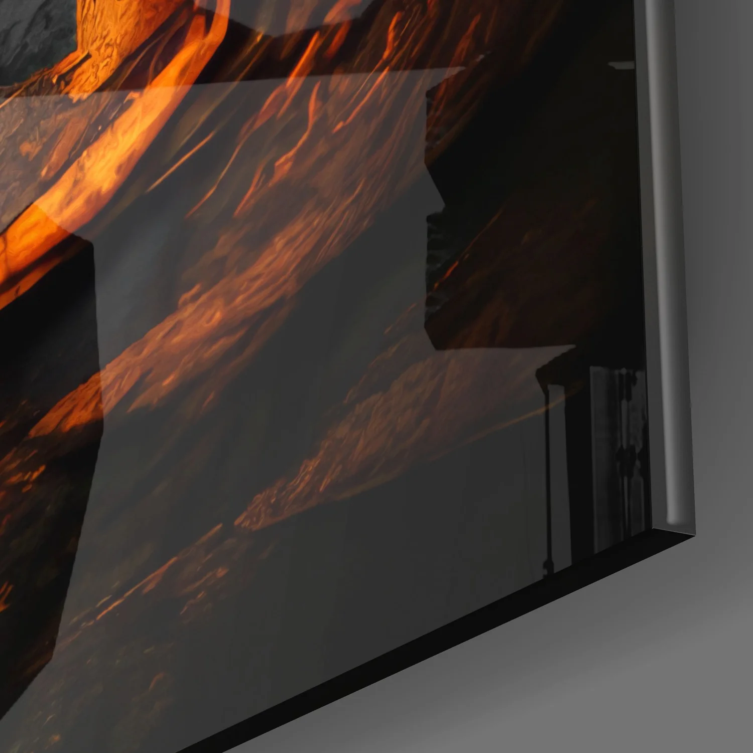 Square Hole Glass Wall Art - Image 3