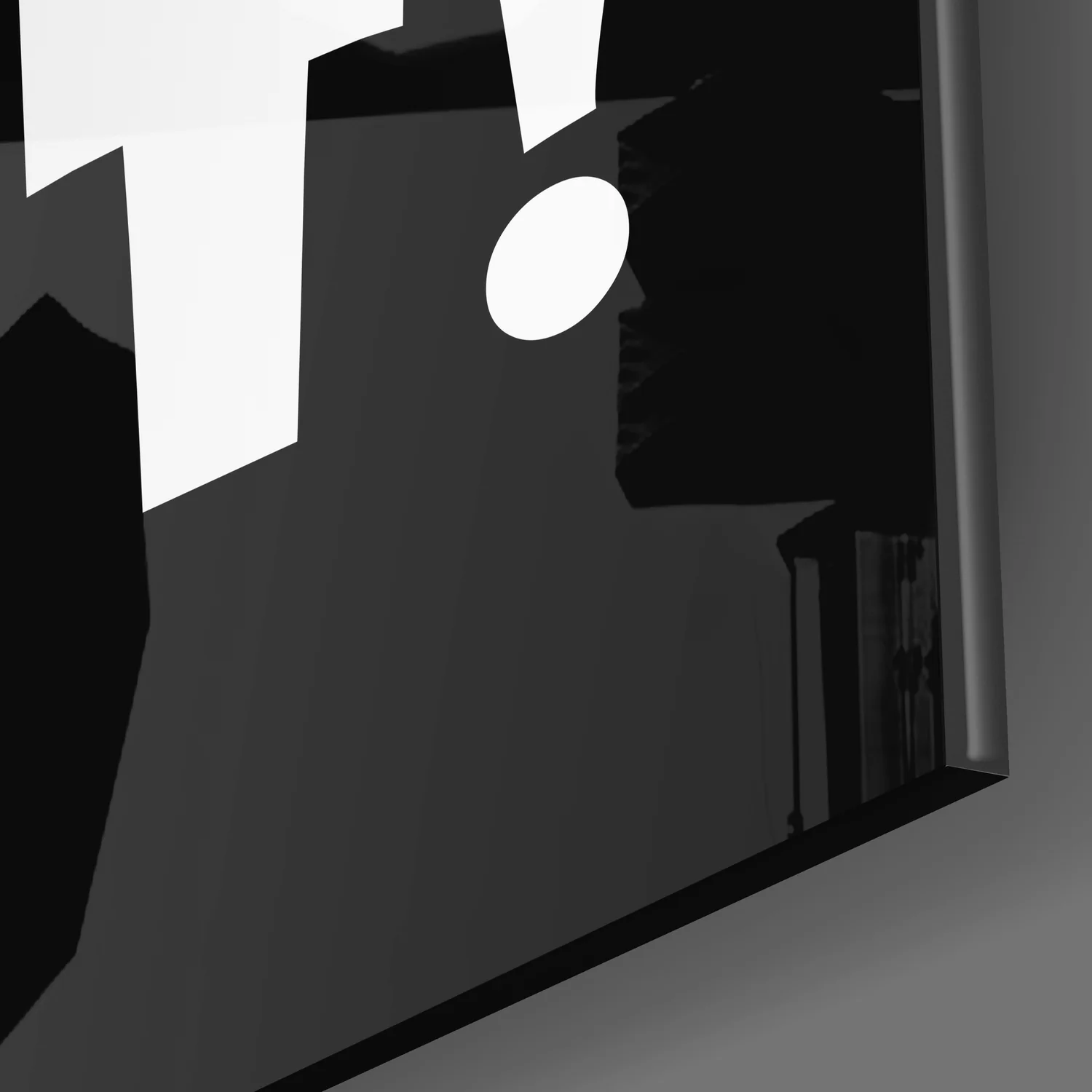 If I'M Not A Boss Glass Wall Art - Image 3