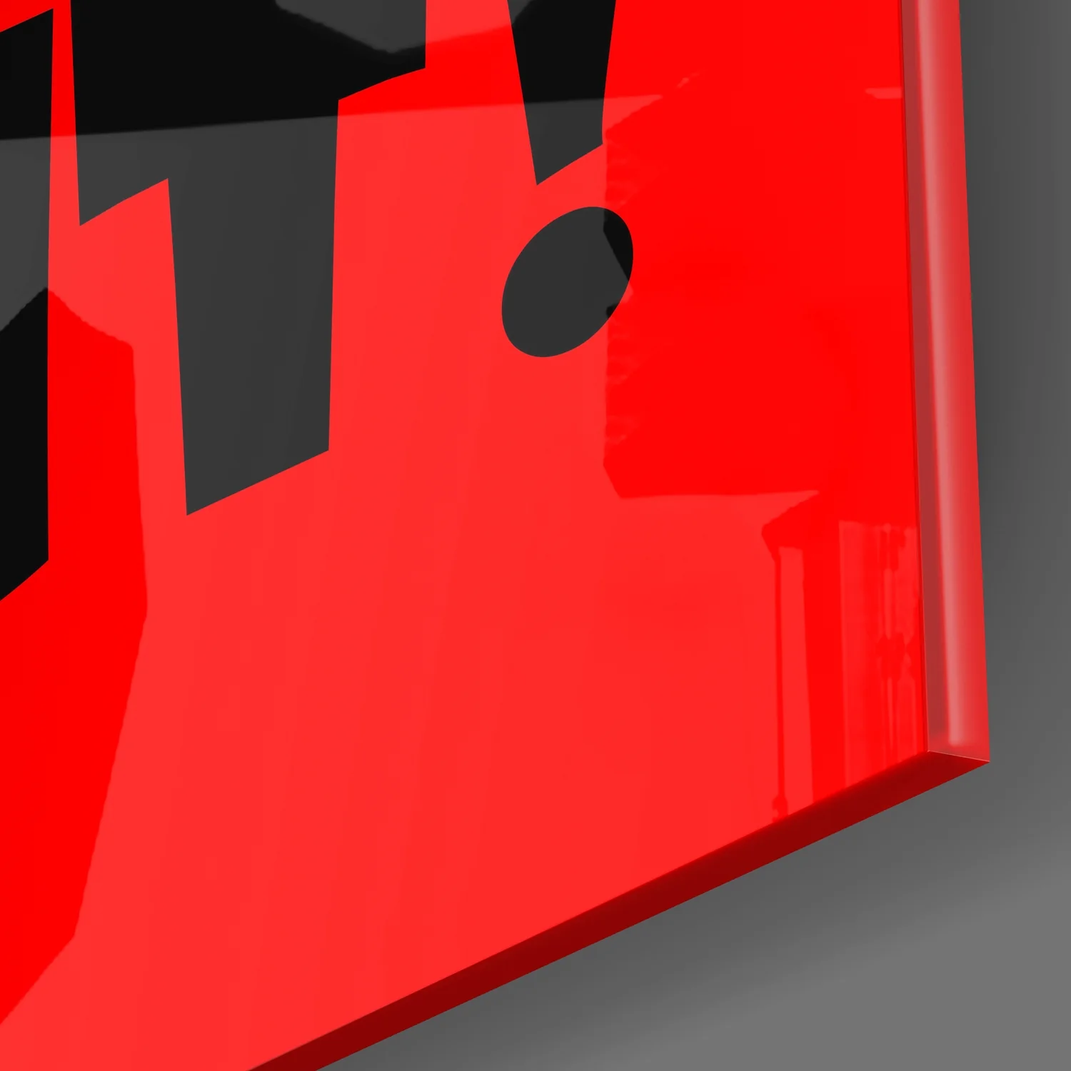 If I'M Not A Boss Glass Wall Art - Image 3