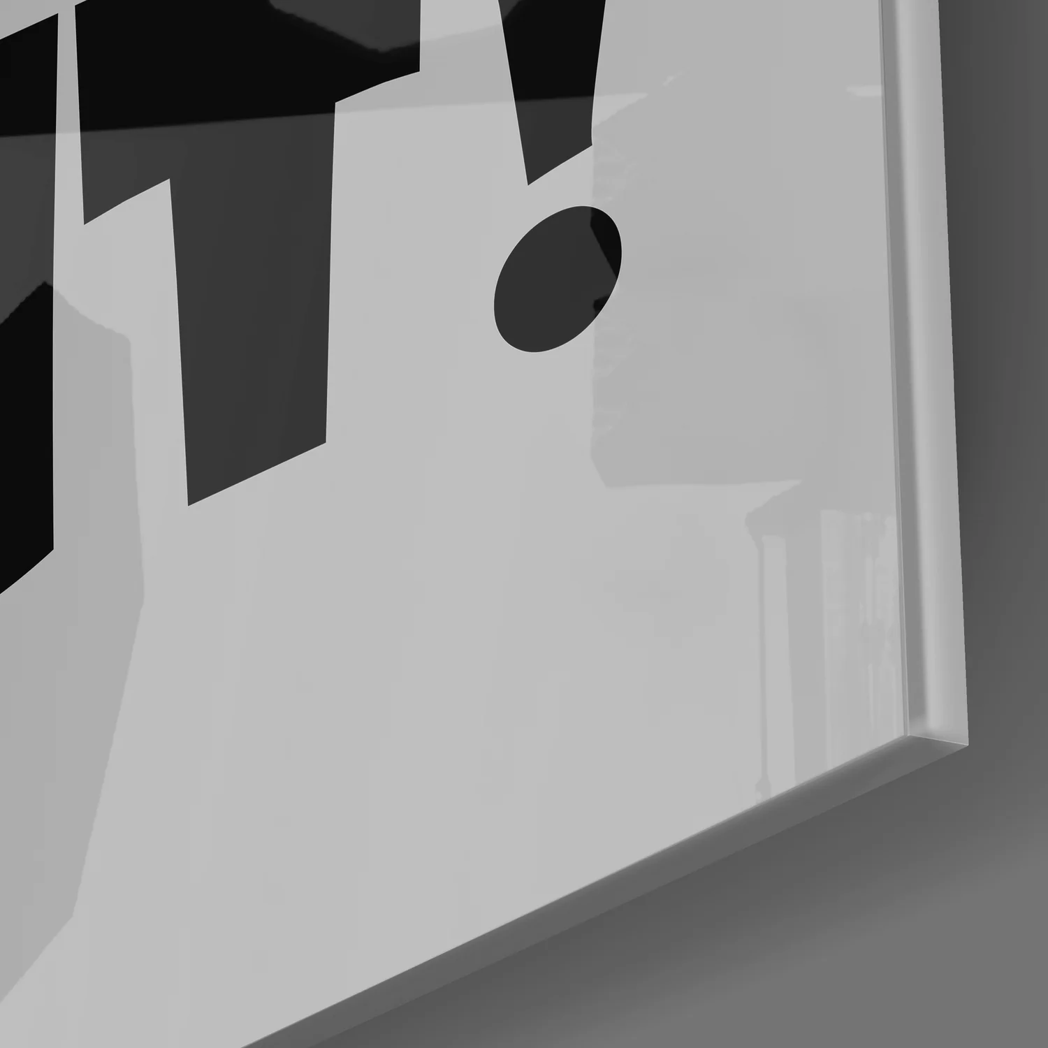 If I'M Not A Boss Glass Wall Art - Image 3