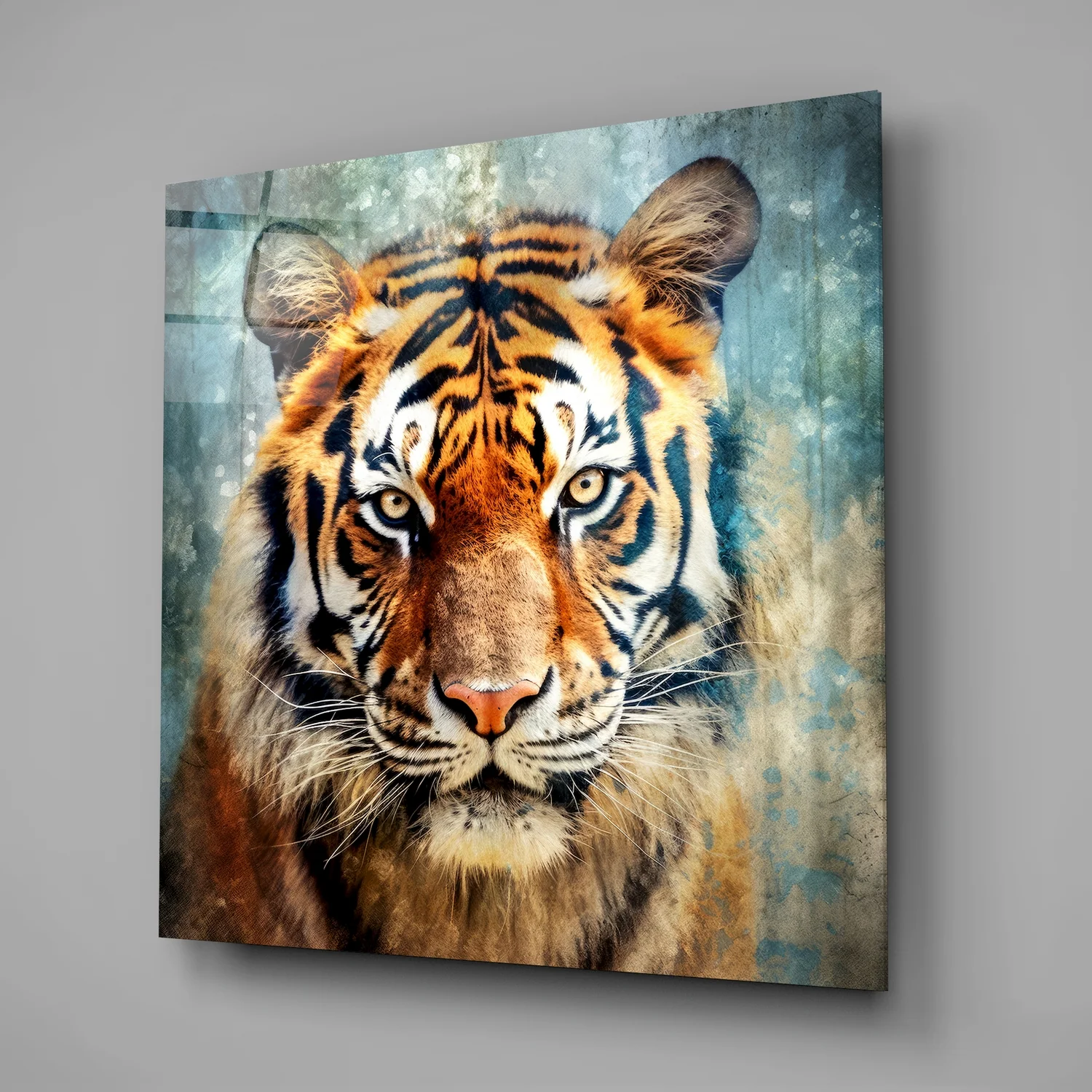 Tiger Glass Wall Art - Image 2